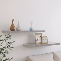 Queste mensole a muro sono pensate per essere il punto focale della vostra casa. Con un sistema di montaggio invisibile, ques ...