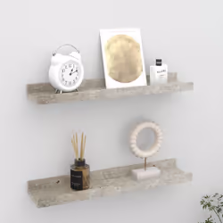 VidaXL 326699 scaffale MDF Grigio