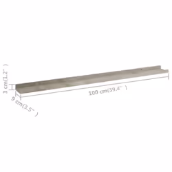 VidaXL 326702 scaffale MDF Grigio - Vista aggiuntiva 8