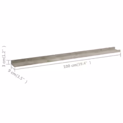 VidaXL 326703 scaffale MDF Grigio - Vista aggiuntiva 8