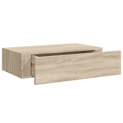 vidaXL Scaffale con Cassetti da Parete Rovere 40x23,5x10 cm in MDF - Vista aggiuntiva 2