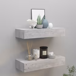 Donate un tocco di fascino elegante al vostro arredamento interno con questi scaffali a cassetti compatto! Realizzata in MDF ...