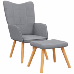 Questa poltrona relax con sgabello ha un design chic ed elegante e aggiungerà un tocco moderno al vostro arredamento. Questa ...