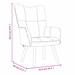 VidaXL 328053 poltrona - Vista aggiuntiva 8