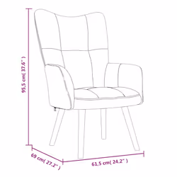 VidaXL 328056 poltrona - Vista aggiuntiva 8