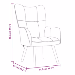 VidaXL 328058 poltrona - Vista aggiuntiva 8