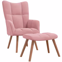 Questa poltrona relax con poggiapiedi è un'ottima aggiunta al vostro arredamento domestico. Questa poltrona, con design a blo ...