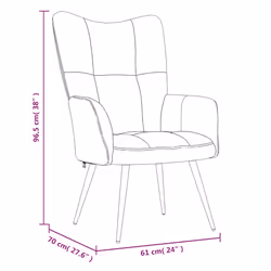 VidaXL 328074 poltrona - Vista aggiuntiva 8