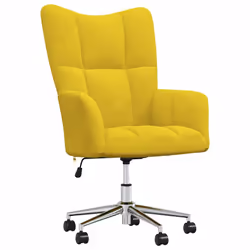 Poltrona Relax Giallo Senape in Vellutocod mxl 71458 - Vista aggiuntiva 2