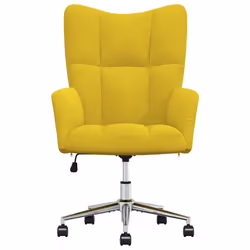Poltrona Relax Giallo Senape in Vellutocod mxl 71458 - Vista aggiuntiva 3