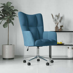 Poltrona Relax Blu in Vellutocod mxl 125844