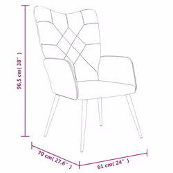 VidaXL 328185 poltrona - Vista aggiuntiva 7