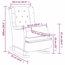 VidaXL 329414 poltrona - Vista aggiuntiva 8