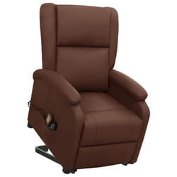 VidaXL 329694 sedia massaggiante elettrica Marrone