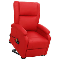 VidaXL 329697 sedia massaggiante elettrica Rosso