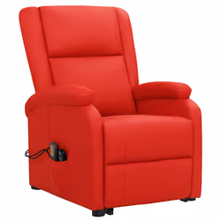 VidaXL 329697 sedia massaggiante elettrica Rosso