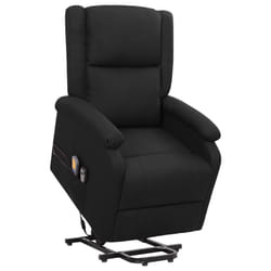 VidaXL 329711 sedia massaggiante elettrica Nero