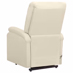 VidaXL 329718 sedia massaggiante elettrica Crema - Vista aggiuntiva 4