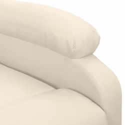 VidaXL 329718 sedia massaggiante elettrica Crema - Vista aggiuntiva 6