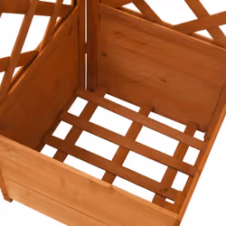 VidaXL 316411 fioriera Legno - Vista aggiuntiva 4
