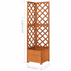 VidaXL 316411 fioriera Legno - Vista aggiuntiva 6