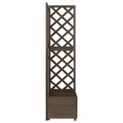 VidaXL 316412 fioriera Legno Grigio - Vista aggiuntiva 2