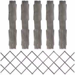 Queste recinzioni da giardino in legno presentano un design semplice e pratico e si adattano perfettamente al vostro giardino ...
