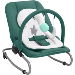 Vidaxl - Sdraietta per Neonato Verde in Acciaio 21146