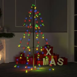 Vidaxl - Albero di Natale a Cono 160 led per Interni Esterni 78x120 cm