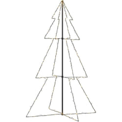Vidaxl - Albero di Natale a Cono 240 led per Interni Esterni 118x180 cm