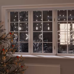 La luce delle stelle e della luna è perfetta per l'uso come aggiunta di illuminazione a qualsiasi progetto decorativo. È adat ...