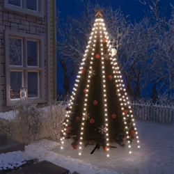 Queste luci a LED sono appositamente progettate per decorare il vostro albero di Natale e creeranno una bella atmosfera. Le l ...
