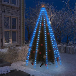 Vidaxl - Rete di Luce per Albero di Natale 300 led Blu 300 cm 44422