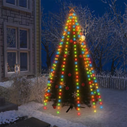 Vidaxl - Rete di Luce per Albero di Natale 300 led Multicolori 300 cm 35167