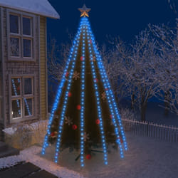 Vidaxl - Luci per Albero 500 led Blu 500 cm Interno Esterno