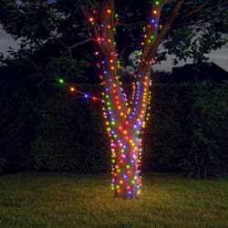 Luci Solari Fatate 2 pz 2x200 LED Colorati Interni Esterni vidaXL 5133