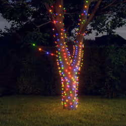 La luce fatata solare è perfetta per l'uso come aggiunta di illuminazione a qualsiasi progetto decorativo. È adatta per Natal ...