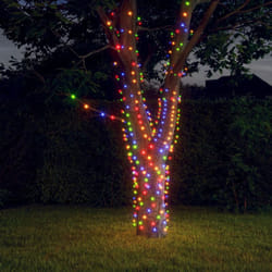 Luci Solari Fatate 5 pz 5x200 led Bianco Freddo Interni Esterni Vidaxl 1795