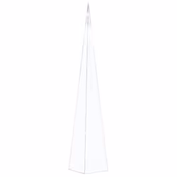 vidaXL Cono di Luce LED Acrilico Decorativo Bianco Freddo 90 cm - Vista aggiuntiva 2