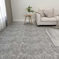 vidaXL Listoni Pavimenti Adesivi 20 pz 1,86 m² Grigio Cemento in PVC