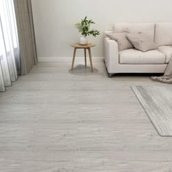 Listoni Pavimenti Adesivi 20 pz in pvc 1,86 m² Grigio Chiaro Vidaxl 38703
