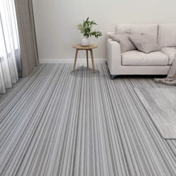 Listoni Pavimenti Adesivi 20 pz in pvc 1,86 m² Grigio Chiaro Vidaxl 21616