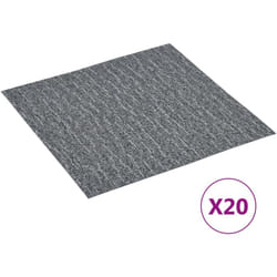Listoni per Pavimenti Autoadesivi 20 pz in pvc 1,86 m² Grigi Vidaxl 49426