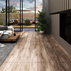 Vidaxl - Listoni Autoadesivi in pvc 5,21 m² 2 mm Legno Slavato 78644