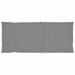 VidaXL 3072542 sedia da esterno Terrazzo Seduta imbottita Teak Grigio - Vista aggiuntiva 8