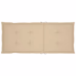 VidaXL 3072544 sedia da esterno Terrazzo Seduta imbottita Teak Beige - Vista aggiuntiva 7