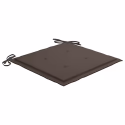 VidaXL 3072925 sedia da esterno Terrazzo Seduta imbottita Teak Grigio talpa - Vista aggiuntiva 7