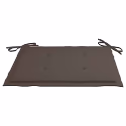 VidaXL 3072925 sedia da esterno Terrazzo Seduta imbottita Teak Grigio talpa - Vista aggiuntiva 8