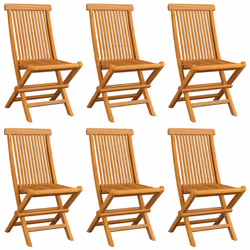 VidaXL 3072932 sedia da esterno Terrazzo Seduta imbottita Teak Antracite