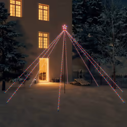 Create il vostro paese delle meraviglie aggiungendo colore in un modo unico e moderno con queste luci per alberi di Natale. S ...